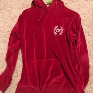 Vs velour hoodie